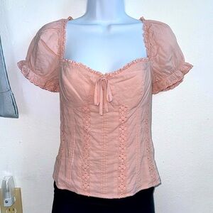 REFORMATION Milkmaid Top